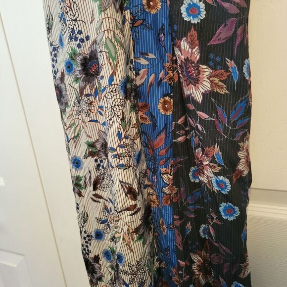 Lulu's Lullaby Multi Print Midi Dress Size Small NWT - Picture 7 of 13